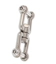 GRILLO GIREVOLE "SECUR" GANASCIA-GANASCIA CON ATTACCO TX20+PIN - ACCIAIO INOX A4