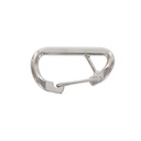 SPRING HOOK WITH WELDED BAR - STAINLESS STEEL A4