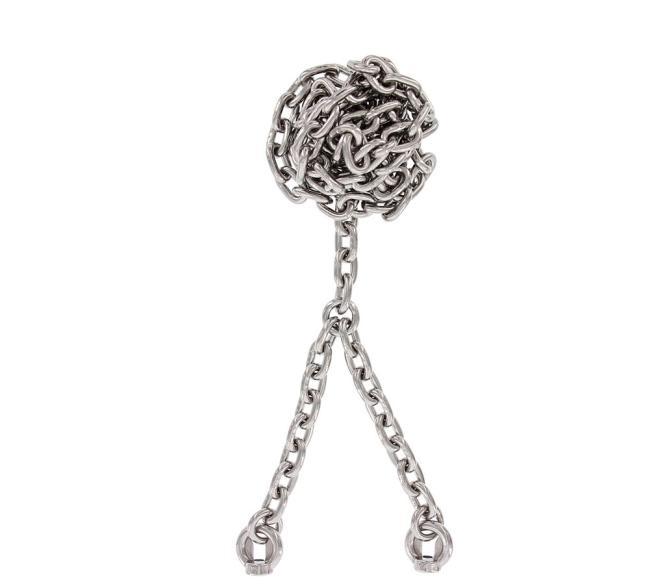 SWING CHAIN IN ACCORDANCE WITH DIN EN 1176 - STAINLESS STEEL A2