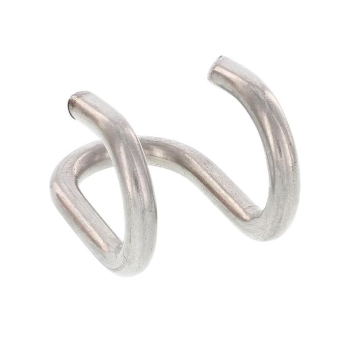 DOUBLE HOOK - STAINLESS STEEL A2