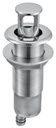 POP-OUT SKI TOW CLEAT - STAINLESS STEEL A4
