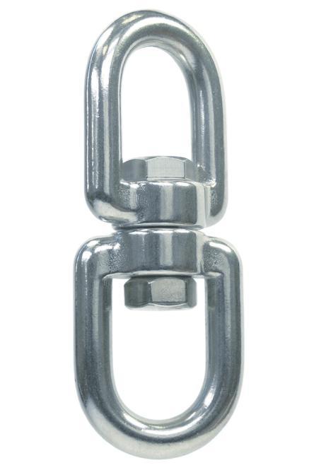 SWIVEL EYE-EYE - STAINLESS STEEL A4