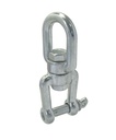 SWIVEL SHACKLE EYE-JAW - STAINLESS STEEL A4