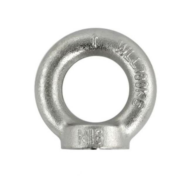 [DIN 582] DADO AD ANELLO DI SOLLEVAMENTO FORGIATO DIN 582 - ACCIAIO INOX A4