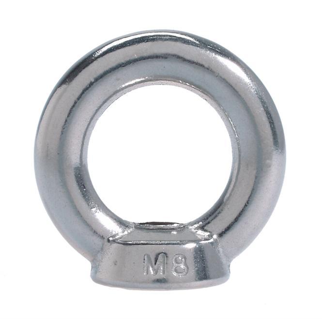 [DIN 582] ECROU À ANNEAU MOULE SIMILAIRE DIN 582 - INOX A2