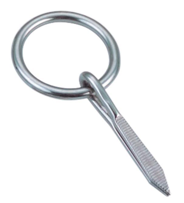 CHIODO AD ANELLO - ACCIAIO INOX A4