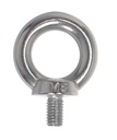 [DIN 580] BULLONE AD OCCHIELLO DI SOLLEVAMENTO FUSO SIMILE A DIN 580 - ACCIAIO INOX A2