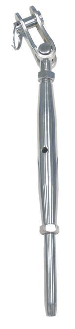 TENDITORE A GINOCCHIERA TERMINALE - ACCIAIO INOX A4