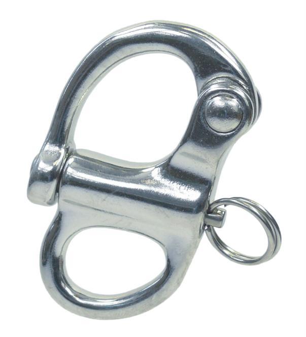 SNAP SHACKLE - STAINLESS STEEL A4