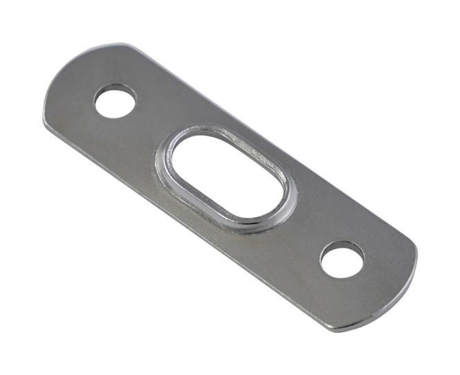 HALTEPLATTE FÜR T-TERMINAL - EDELSTAHL A4