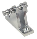 DECK HINGE WITH DROP NOSE PIN - STAINLESS STEEL A4