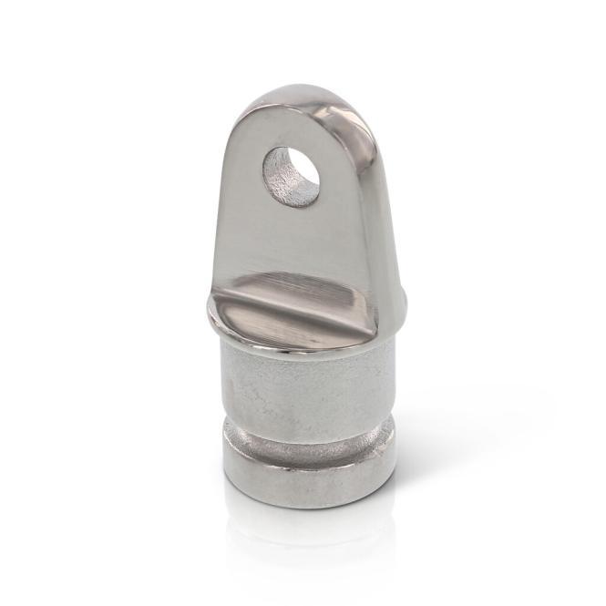  TAPÓN DE EXTREMO DE TUBO, CORREA - ACERO INOXIDABLE A4
