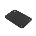 SUPPORT D'ANTENNE INCLINABLE SUR PLAQUE - INOX A4