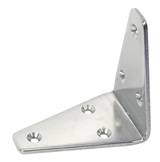 TRIANGULAR CORNER BRACE - STAINLESS STEEL A2