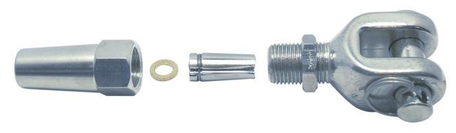 DIY EMBOUT À CHAPE À SERTISSAGE MANUEL - INOX A4