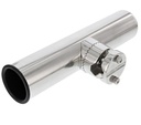 ADJUSTABLE FISHING ROD HOLDER FOR RAIL - STAINLESS STEEL A4
