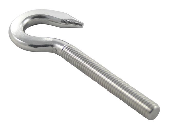  VITE A GANCIO CON FILETTATURA SINISTRA - ACCIAIO INOX A4