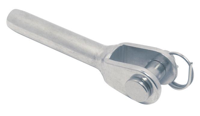  MINI-FORK TERMINAL - STAINLESS STEEL A4