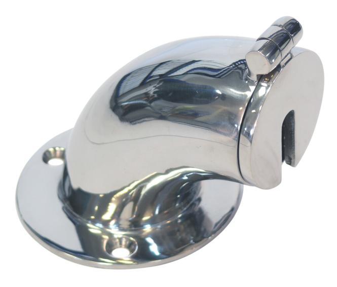 TUBO DE CORRENTE DE CONVÉS 90° - AÇO INOXIDÁVEL A4