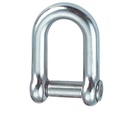D-SHACKLE WITH HEXAGON SOCKET - STAINLESS STEEL A4