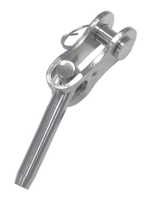  TERMINALE A LEVETTA - ACCIAIO INOX A4