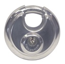 ROUND PADLOCK - STAINLESS STEEL A2