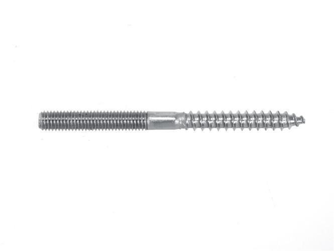 HANGER BOLT WITH LEFT THREAD - STAINLESS STEEL A4