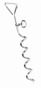 GROUND ANCHOR - STAINLESS STEEL A4