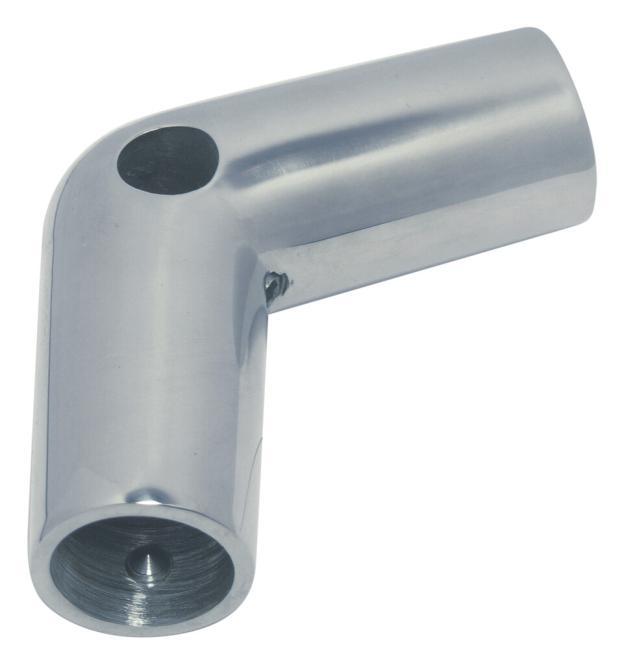 RACCORDO A GOMITO, 110° - ACCIAIO INOX A4