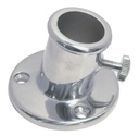 SUPPORT DE HAMPE STRUCTURE, 80° - INOX A4