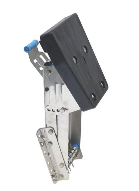 SOPORTE DE MOTOR FUERABORDA AJUSTABLE - ACERO INOXIDABLE A2/PLÁSTICO