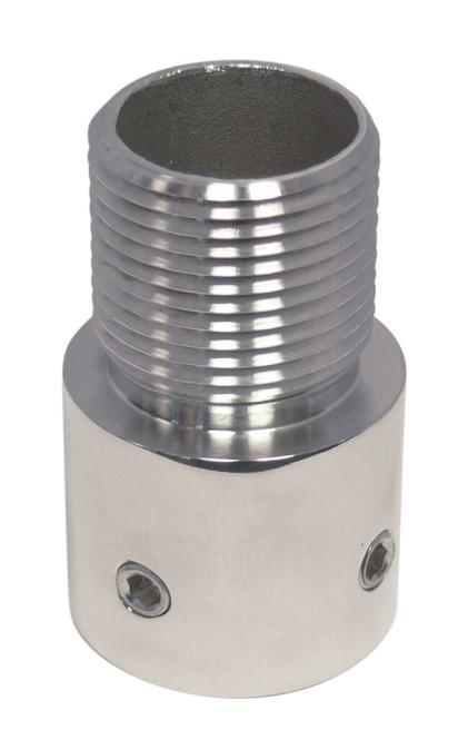  BASE DE ANTENA PARA TUBO - ACERO INOXIDABLE A4