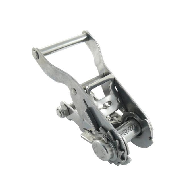 FIBBIA A CRICCHETTO - ACCIAIO INOX A2