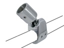  BIMINI-KUGELGELENK FÜR ROHRMONTAGE - EDELSTAHL A4/NYLON
