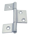  HINGE WITH 3 LEAVES - STAINLESS STEEL A2
