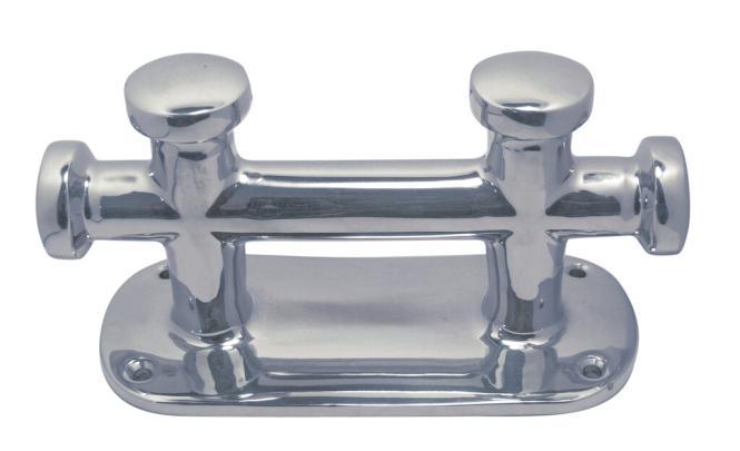  DOUBLE CROSS BOLLARD - STAINLESS STEEL A4