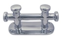 BOLARDO DE DOBLE CRUZ - ACERO INOXIDABLE A4