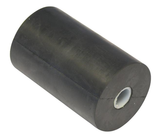 SIDE GUIDE ROLLER WITH SHAFT - RUBBER/PLASTIC