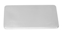  SQUARE COUNTER PLATE - STAINLESS STEEL A2