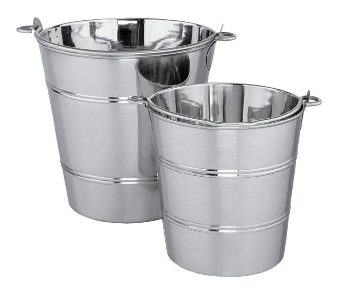 BUCKET, MIRROR POLISHED - 15-1