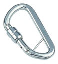 SPRING HOOK WITH SELF-LOCK SLEEVE AND BAR - STAINLESS STEEL A4