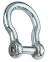 BOW SHACKLE WITH HEXAGON SOCKET - STAINLESS STEEL A4