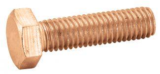 [DIN 933] HEXAGON HEAD SCREWS FULL THREAD - BRASS - BRASS (SIMILAR ISO 4017, NFE25-114, UNI 5739)