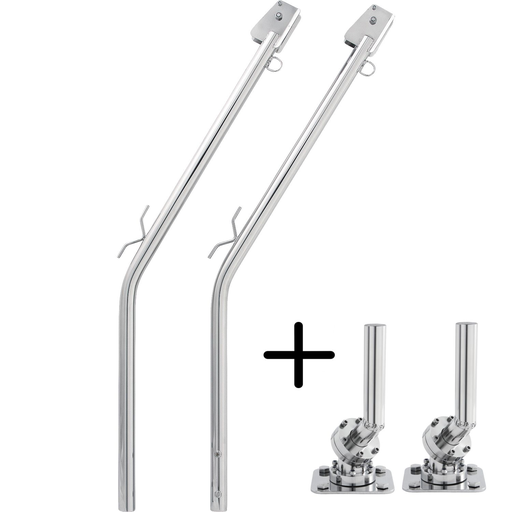 [MPIINOXbossoirsc70] PESCANTES "C70" + GIROFIX