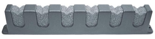 [8140543340 130VERT] ROD STORAGE RACK - PLASTIC