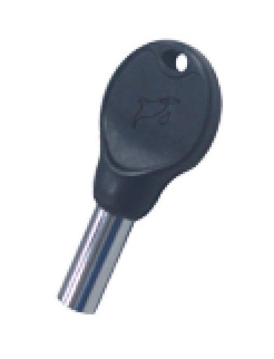 [814058SCHLUESSEL] REPLACEMENT KEY - STAINLESS STEEL A2/PLASTIC