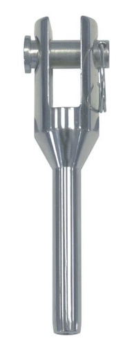 FORK TERMINAL, MACHINED - STAINLESS STEEL A4