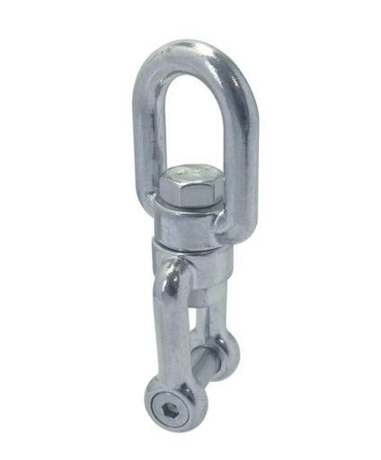 WIRBELSCHÄKEL AUGE-GABEL MIT INNENSECHSKANT - EDELSTAHL A4