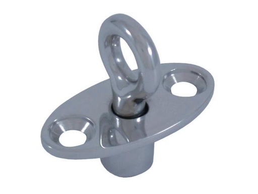 [814117444] SWIVEL LOCKING EYE - STAINLESS STEEL A4