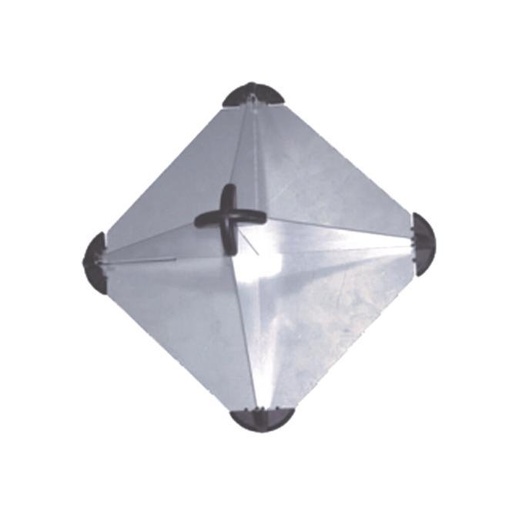RIFLETTORE RADAR INTERBLOCCABILE - ALLUMINIO
